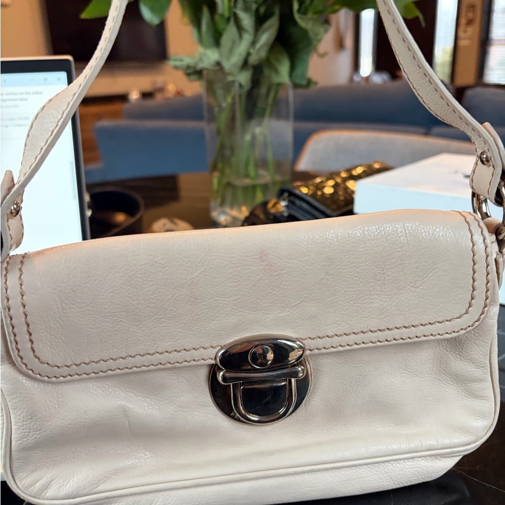 Marc Jacobs Cream Shoulder Bag
